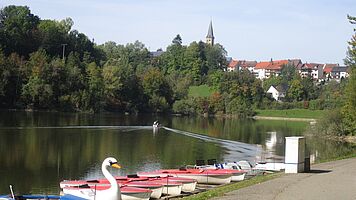 Visualisierung: Stausee Bootsverleih